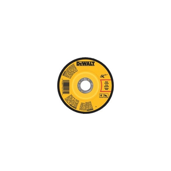 Dewalt Bonded Abrasive, 6in. x 1/4in. x 5/8in.-11 General Purpose Metal Grinding Wheel - DW4626