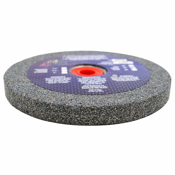 Shark Industries 5-in. x 1/2-in. x 1/2-in. Bench Seat Grinding Wheel 46 Grit, Aluminum Oxide - 2010