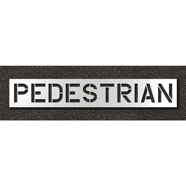 Rae Pavement Stencil, Pedestrian, STL-108-71225 - STL-108-71225