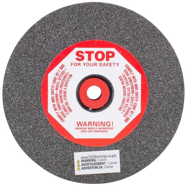 Shark Industries 6-in. x 3/4-in. x 1-in. Bench Seat Grinding Wheel 46 Grit, Aluminum Oxide - 2017