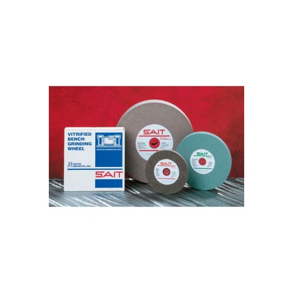 United Abrasives/Sait United Abrasives - Sait Bench Wheel Vitrified 12" x 2" x 1-1/2" 46 Grit Aluminum Oxide - 28061