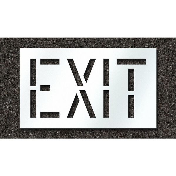 Rae Pavement Stencil, Exit, STL-108-71805 - STL-108-71805