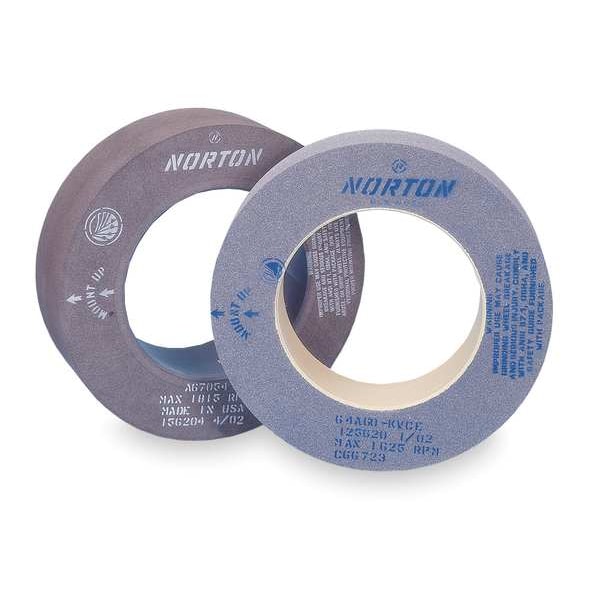 Norton Abrasives Centerless Grinding Wheel, 20x8x12, AO, 60G - 69078666748