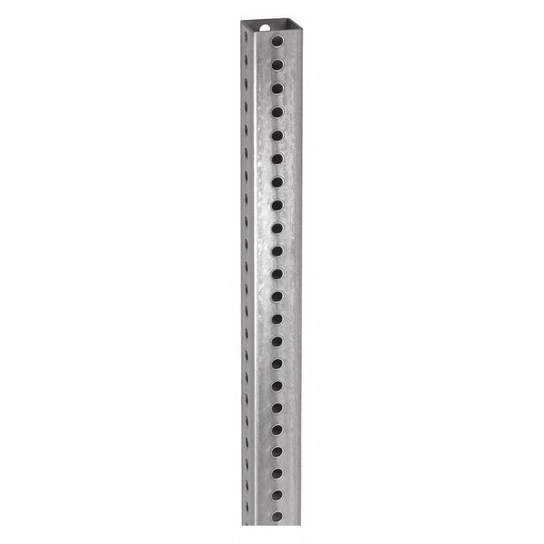 Tapco Sign Post, Silver, Steel, 10 ft L - 1603-00005