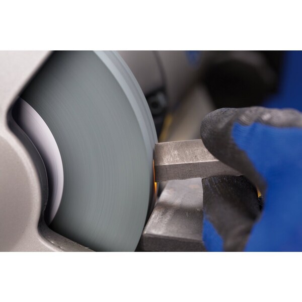Pferd PFERD Vitrified Bench Wheel, CARBIDE, 8in x 1 x 2, 80 Grit, Silicon Carbide - 61694