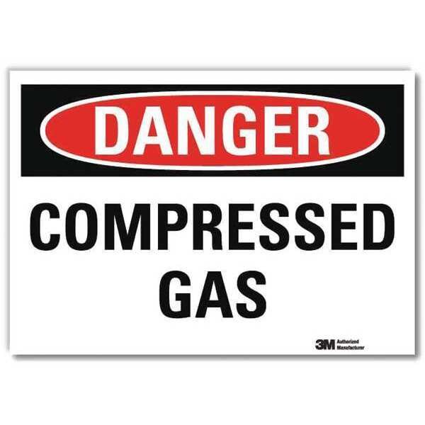 Lyle Danger Sign, 7 in H, 10 in W, Vertical Rectangle, English, U3-1186-RD_10X7 - U3-1186-RD_10X7