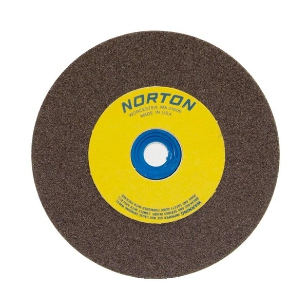 Norton Co Bench & Pedestal Wheel, Standard, Aluminum Oxide, Size: 7 x 1 x 1 Fine, Max RPM: 3600 - 076607-88265