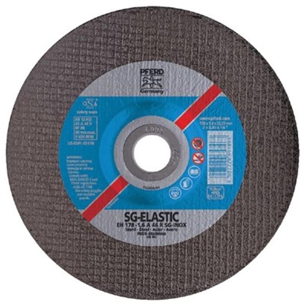 Pferd 4-1-2 Inchx1-8 Inch Cutoff Wheel7-8 Inch Ah Type 27 46 Grit - 419-63204