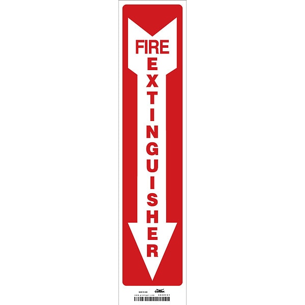 Condor Safety Sign, 18 in Height, 4 in Width, Vinyl, Horizontal Rectangle, English - 469V31