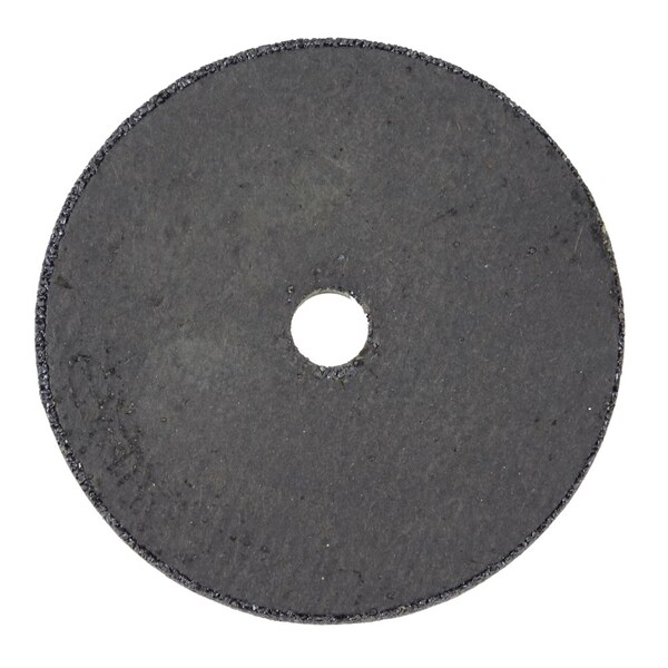 Weiler 3" x 1/4" Wolverine Type 1 Snagging Wheel, A24T, 3/8" A.H. - 56064