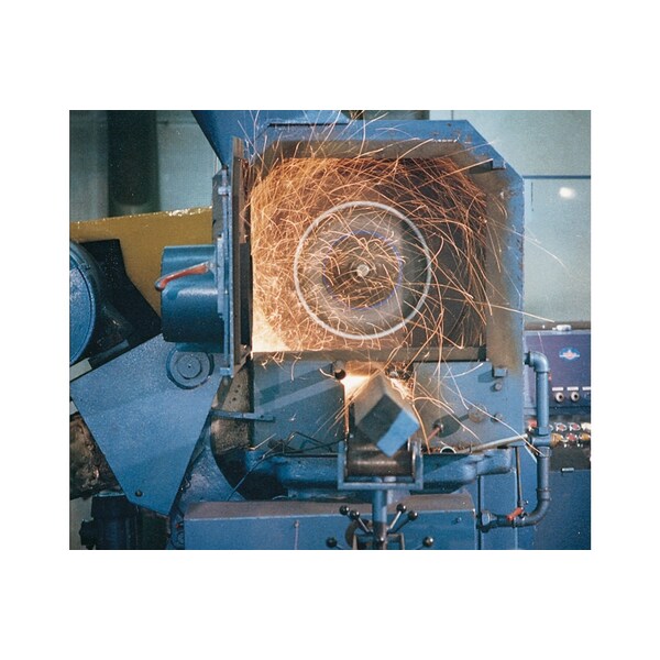 Pferd Cut Off Wheel, Tablecut Stl, 16"x1/8"x1", 16 in Dia, 1/8 in Thick, 1 in Arbor Hole Size, 30 Grit - 64532
