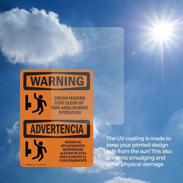 Signmission Safety Culture Sign, 18 in Width, Aluminum, Rectangle, Bilingual - OS-2PACK-WS-A-1824-L-12537