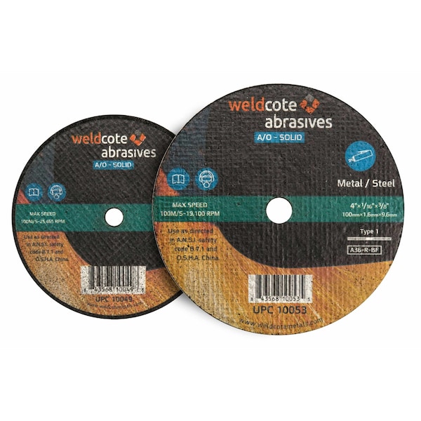 A-Solid 3in x 1/32in x 3/8 Die Grinder Cut-Off Wheels, 50PK - 10048