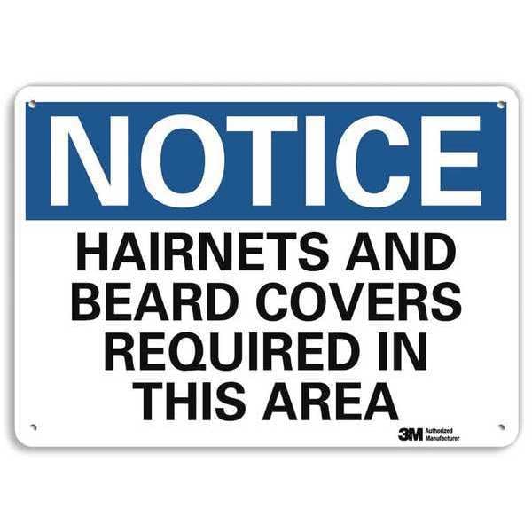 Lyle Notice Sign, RecycldReflecAlum, 10inWx7inH, U5-1248-RA_10X7 - U5-1248-RA_10X7
