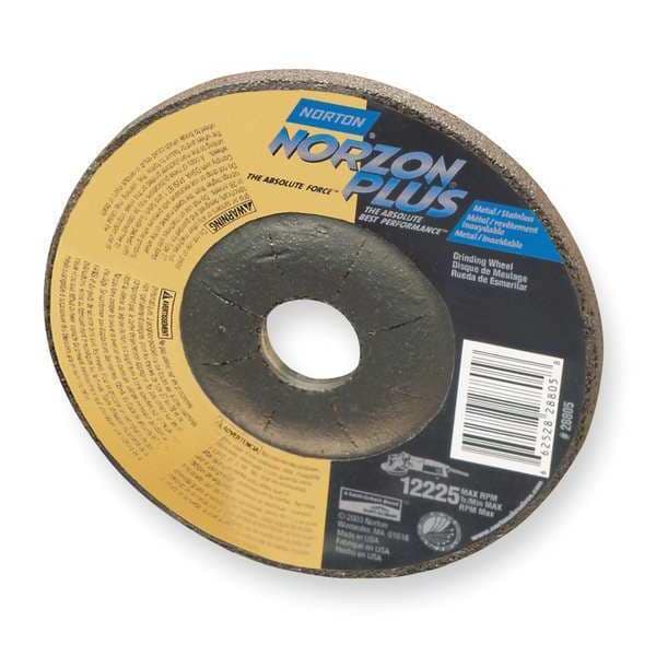 Norton Abrasives CutOff Wheel, 6"x.045"x7/8", 10185rpm - 66252842008