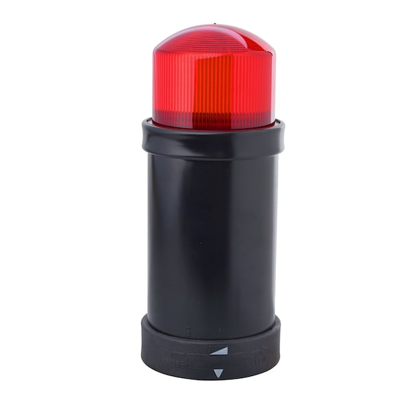 Banco de indicadores de Schneider Electric, Harmony XVB, unidad iluminada, plástico, rojo, 70mm, tubo de descarga de flash integral, 5 joules, 24V CA/CC - XVBC6B4