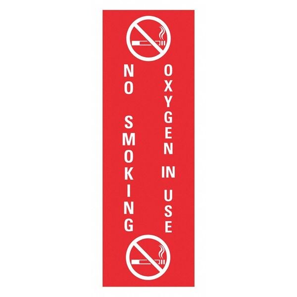 Lyle Office and Facility Sign, 3 in Height, 9 in Width, Magnet, Horizontal Rectangle, English - 400029