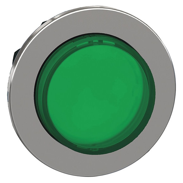 Schneider Electric Cabeza para Botón de Presión, 30 mm, Verde - ZB4FW133