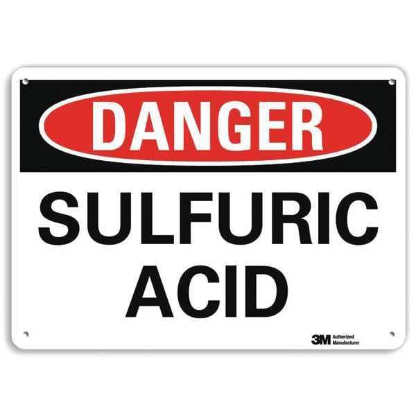 Lyle Danger Sign, 4 Hole Mount, 10in W x 7in H, U3-1997-RA_10X7 - U3-1997-RA_10X7