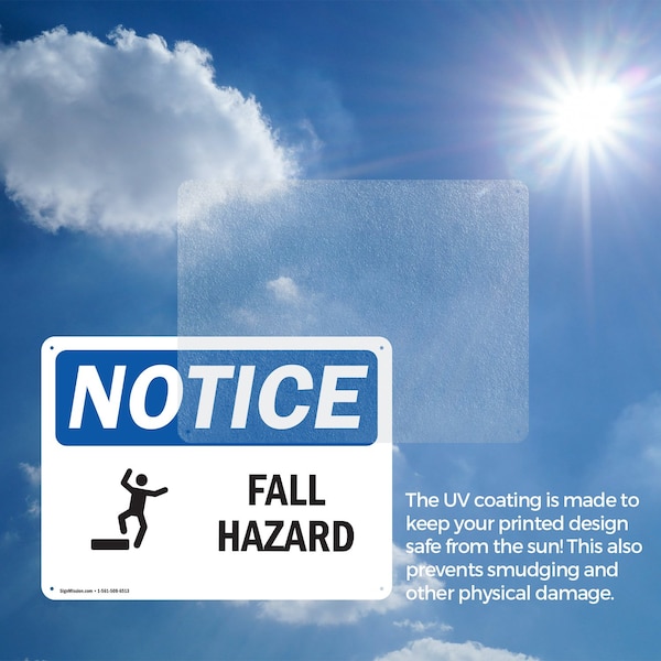 Signmission 12 in Height, 18 in Width, Aluminum, Rectangle - OS-2PACK-NS-A-1218-L-12428