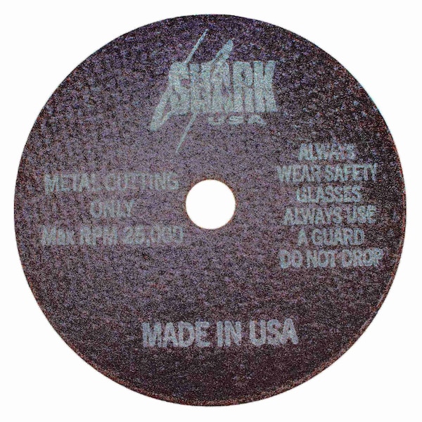 Shark Industries CUT OFF WHEEL 3"x1/16"x3/8"  (10pk) - SI24-10