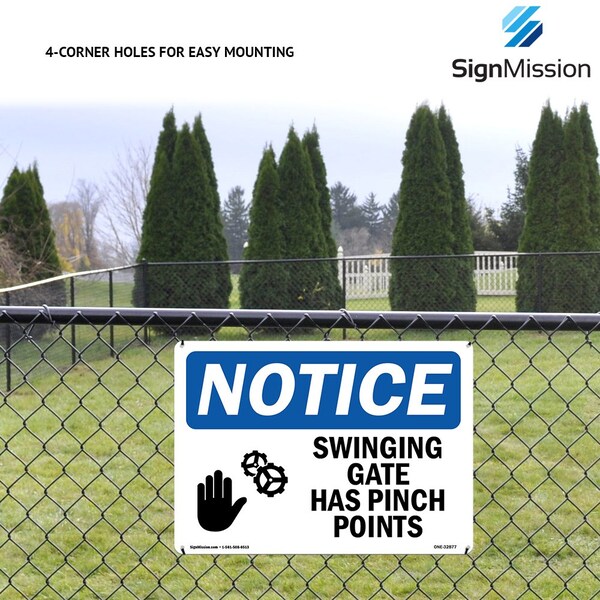 Signmission Visitors Must Report To Front Office , 24 Inch X 18 Inch, Aluminum Metal Sign - OS-NS-A-1824-L-16839