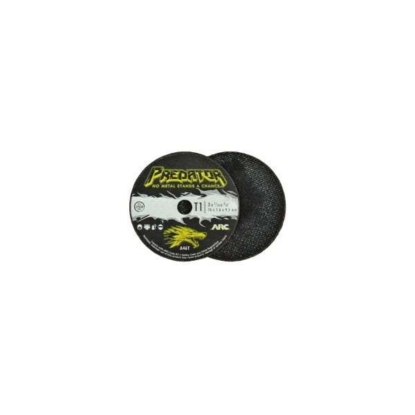 Arc Abrasives Cut-Off Wheel, 3 in Dia, 0.0625 in Thick, A46T Series - 903163803