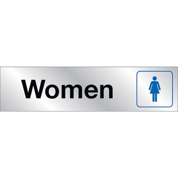 Hy-Ko Women Sign 2" x 8", 10PK - B00018
