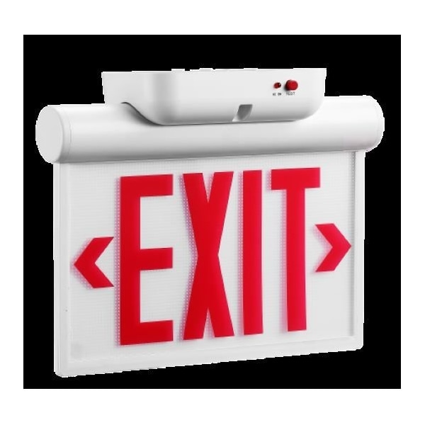 Beghelli LED Edge-lit Exit Sign, CYCECOSALUWCS - CYCECOSALUWCS