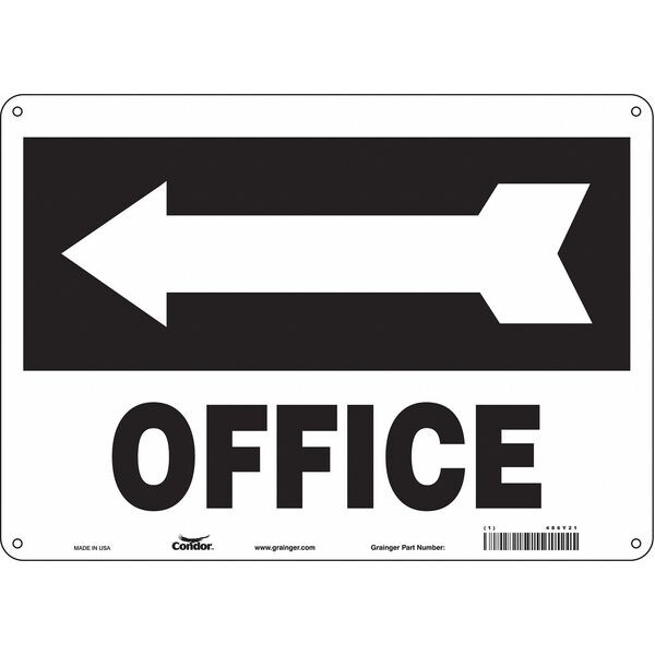 Condor OFFICE, 14 in W x 10 in H, Horizontal Rectangle, Polyethylene, 486Y21 - 486Y21
