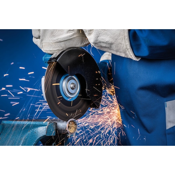 Pferd Abrasive Cut-Off Wheel, Type 1, 6 in Dia, 0.045 in Thick, 7/8 in Arbor Hole Size, Aluminum Oxide A - 69964
