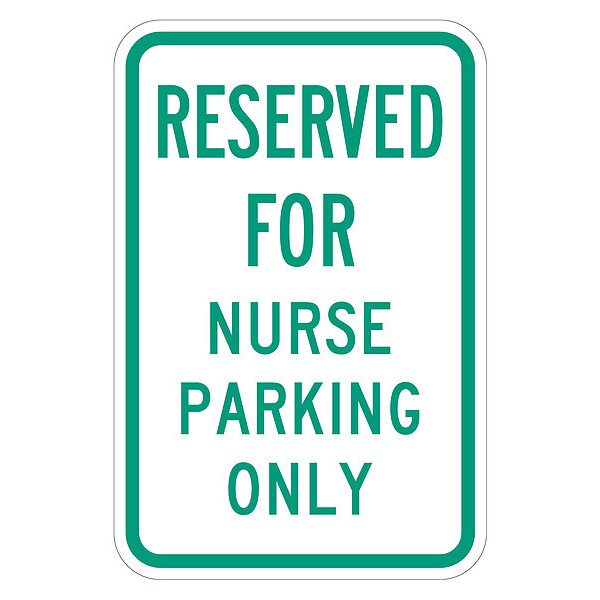 Lyle Parking Sign, 12"W, 18" H, 0.063" Thickness, T1-4188-HI_12x18 - T1-4188-HI_12X18