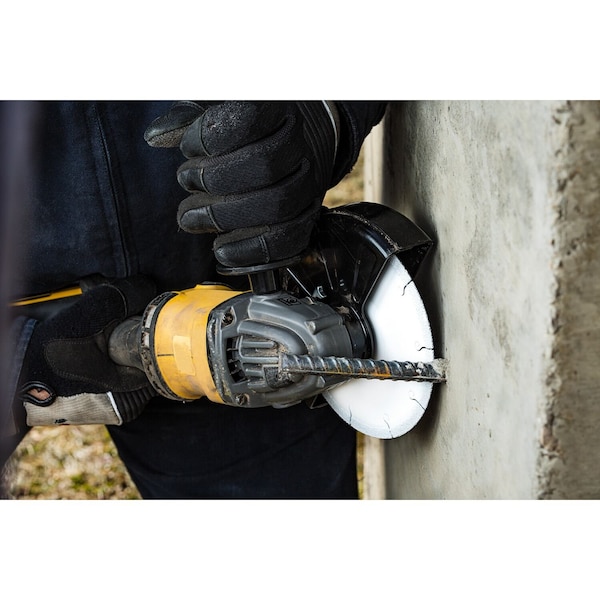 Lenox Abrasive Cut-Off Wheel, Type 27, 6 in Dia, 1/16 in Thick, 7/8 in Arbor Hole Size, Diamond, 60 Grit - 2044470