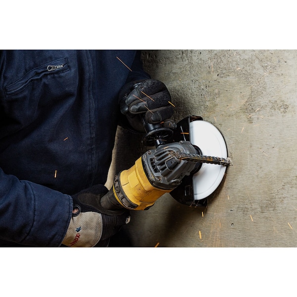 Lenox Abrasive Cut-Off Wheel, Type 27, 6 in Dia, 1/16 in Thick, 7/8 in Arbor Hole Size, Diamond, 60 Grit - 2044470