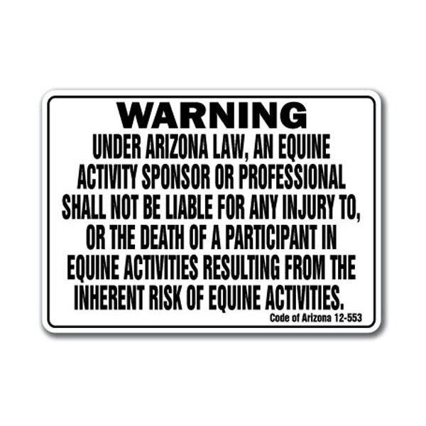 Signmission 24 in Height, Vinyl, 24" x 18", WS-D-1824-Arizona - WS-D-1824-ARIZONA