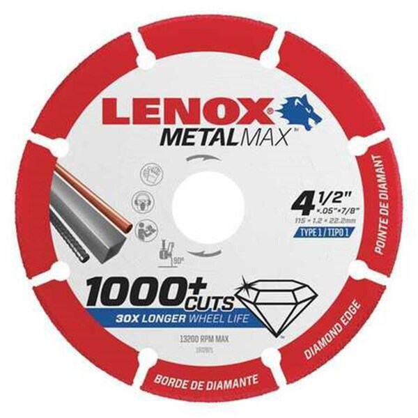 American Saw & Mfg 220862 4.5 x .87 in. Diamond Cut-off Wheel - 885363171716