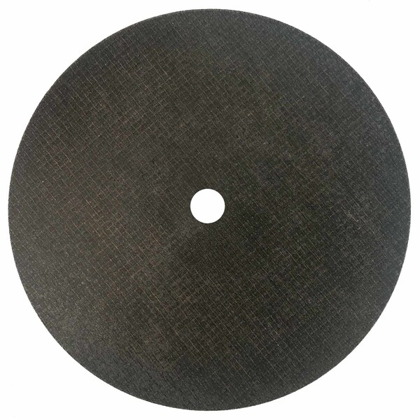 Weiler 14" x 3/32" TIGER AO STUD Type 1 Large Cutting Wheel, A36R, 1" A.H - 57085