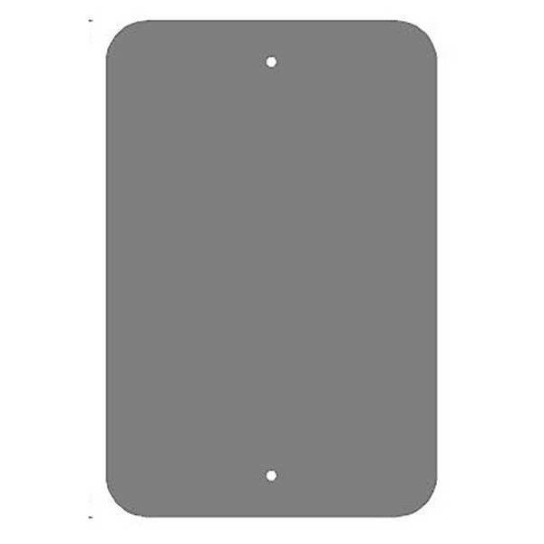 Tapco Blank Sign, 12" W, 18" H, Aluminum - 037-00286