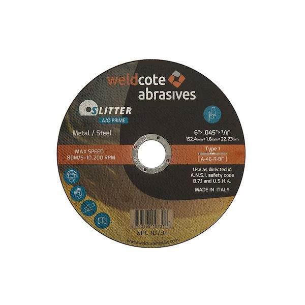 Slitter A-Prime 7in x 1/16in x 7/8 T27 A-46-R-BF Cut-off Wheel, 50PK - 10740