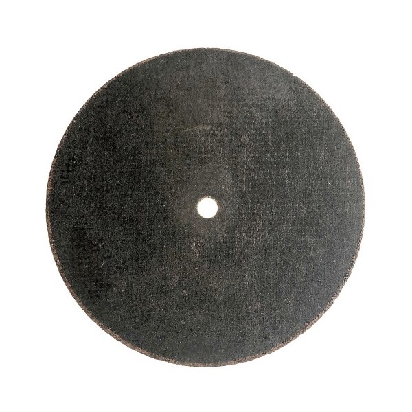 Weiler 4 in Dia, 1/4 in Thick, Aluminum Oxide, 24 Grit - 57078