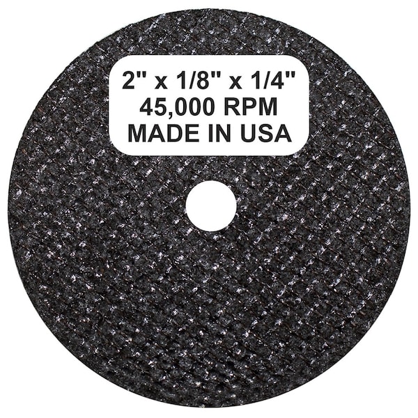Shark Industries 2" x 1/8" x 1/4" Cut-off Wheels 54 Grit - 10 Pk - 22