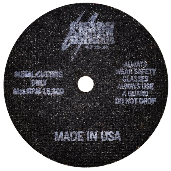 Shark Industries 4"x 1/8" x 3/8" Cut-off Wheels 50 Pk 46 Grit - 12715