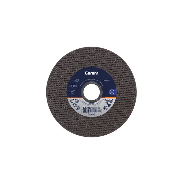 Garant Cutting disc, high, performance version EXTRA THIN, STAINLESS STEEL, Disc Dia: 125 mm - 563272 125