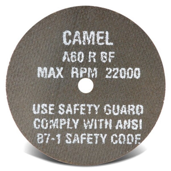 Cgw Abrasives 35690 - Die Grinder Cut-Off Wheel, 2in x 1/16in x 3/8 Arbor, Alum. Oxide - 35690-CGW