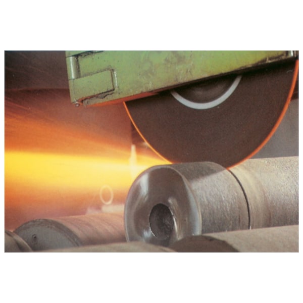 Pferd 26 in Dia, 1/4 in Thick, 1 in Arbor Hole Size, 24 Grit, Heavy Duty Series - 66132