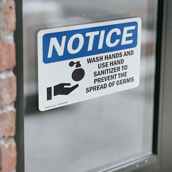 Signmission Safety Culture Sign, 10 in Width, Vinyl Decal, Rectangle - OS-2PACK-NS-D-710-L-18939