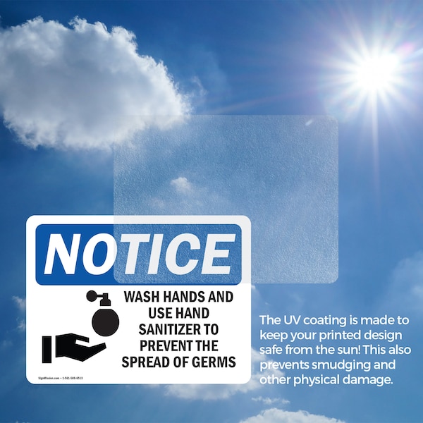 Signmission Safety Culture Sign, 10 in Width, Vinyl Decal, Rectangle - OS-2PACK-NS-D-710-L-18939