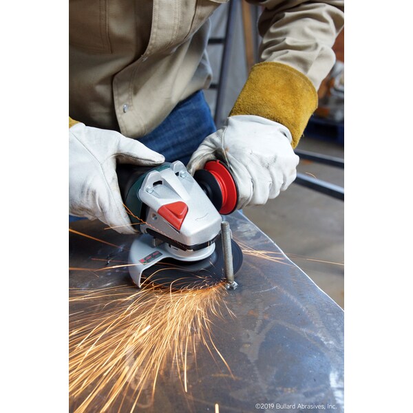 Bullard Abrasives Cut-Off Wheel, 4-1/2x.045x7/8 T27, PK25 - 24409