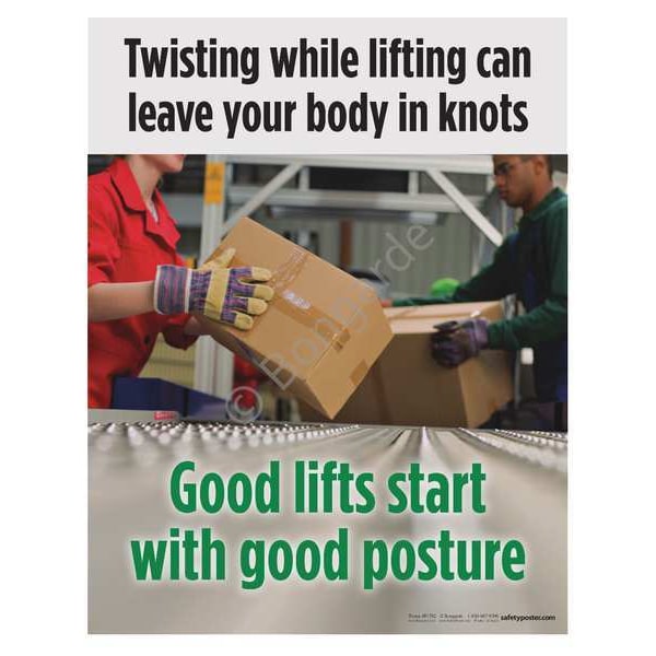 Safetyposter.Com Safety Poster, 22 in H x, 17 in W, Paper - P4782