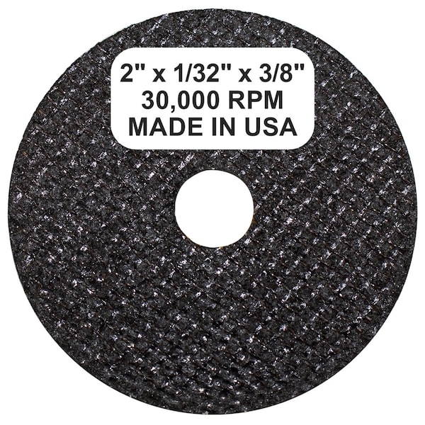Shark Industries 2" x 1/32" x 3/8" Cut-off Wheels 54 Grit -10 Pk - 19